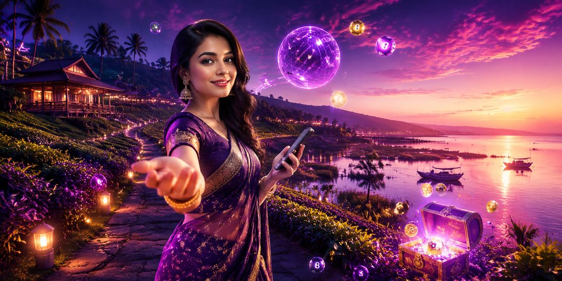 সিলেটের চা বাগানে লটারি ও স্লট গেমের দৃশ্য